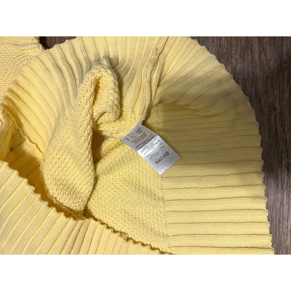 NWT FREE PEOPLE Hailee Waffle Stitch Cardigan & Pants In Yellow Tansy Sz Sm - Picture 10 of 16